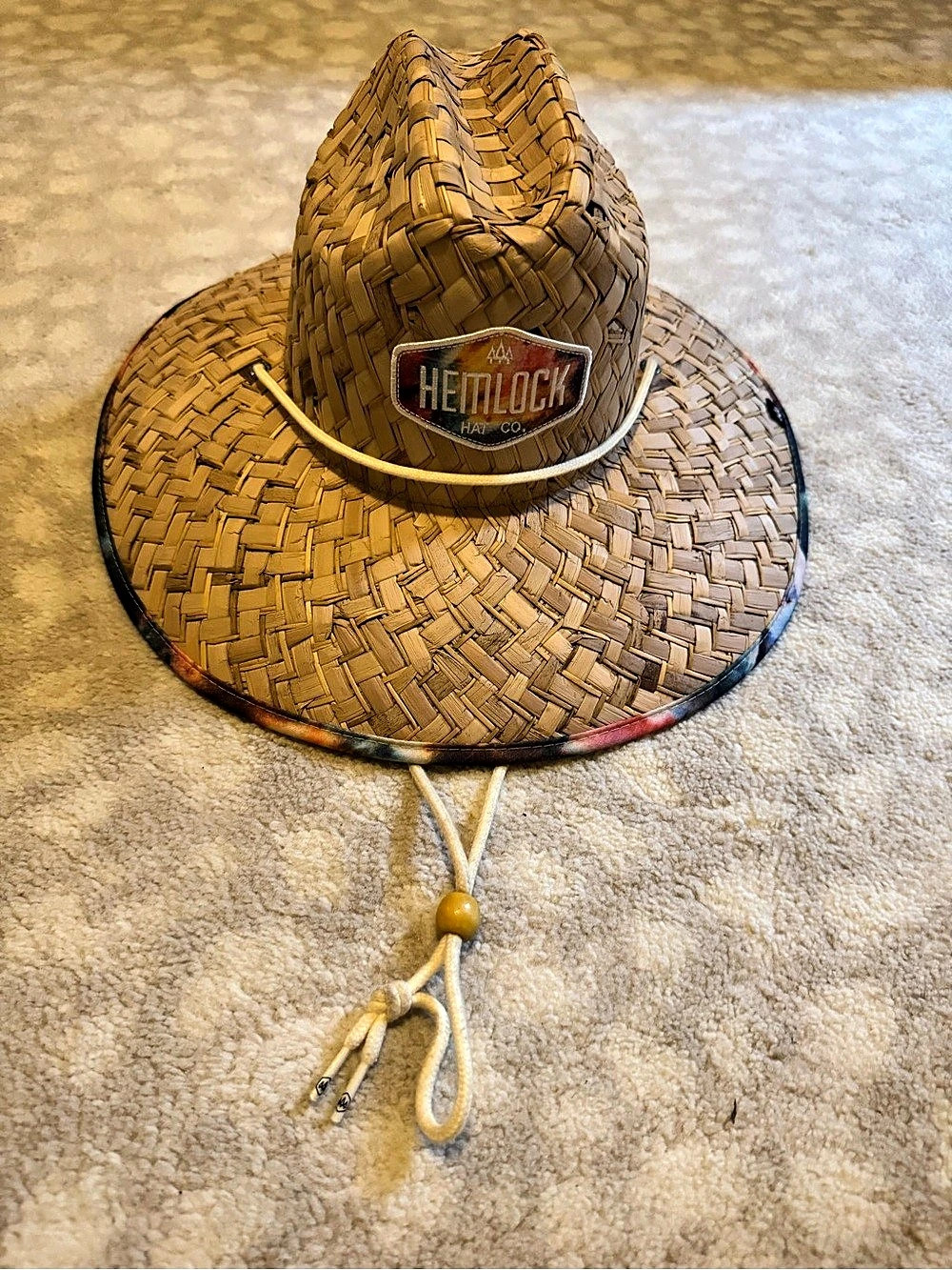 Hemlock Hat Co. Woven Cowboy Hat in Brown